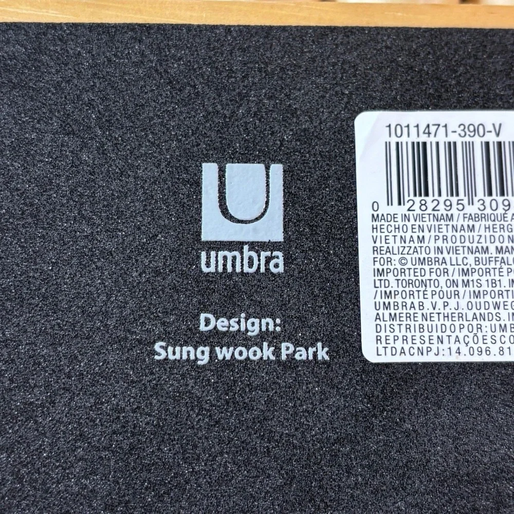 Umbra Picket Rail Wall Mounted Coat Rack Pine Wood 5 Hooks Sung wook Park